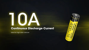 įkraunama 18650 Li-ion baterija Nitecore NL1840HP– 4000mAh