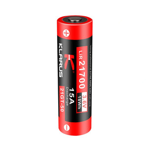 Įkraunama ličio baterija Klarus 21GT-50 21700 3.6V 5000 mAh