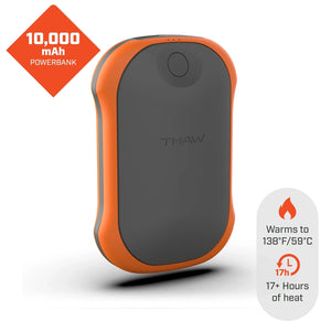 Įkraunamas rankų šildytuvas / išorinė baterija Thaw, 10000mAh