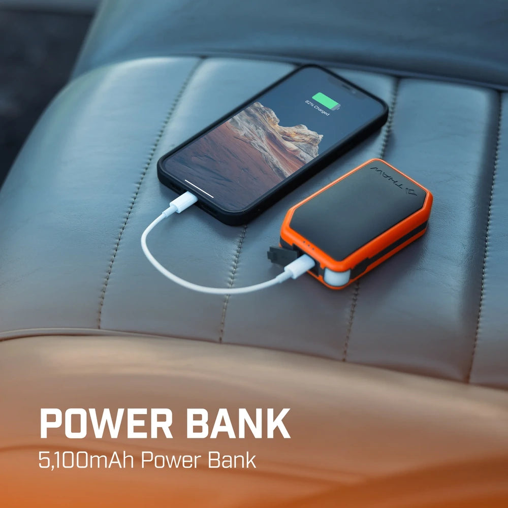 Įkraunamas rankų šildytuvas / išorinė baterija Thaw, 5100mAh