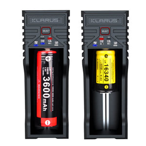 Įkroviklis Klarus K1 PRO, 21700/18650/16340/14500 įkraunamoms baterijoms