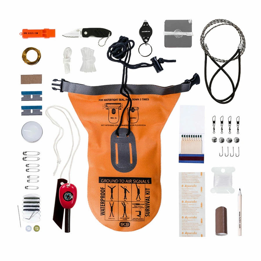 Išgyvenimo rinkinys BCB Waterproof survival kit CK050