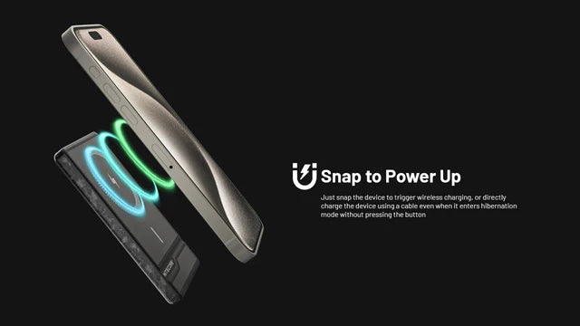 Išorinė baterija Nitecore NW5000, magnetinė belaidė– 5000 mAh