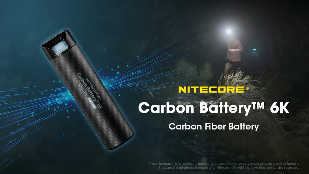 Išorinė baterija Nitecore Carbon Battery 6K, 6000mAh