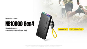 Išorinė baterija Nitecore NB10000 Gen 4, 10000mAh