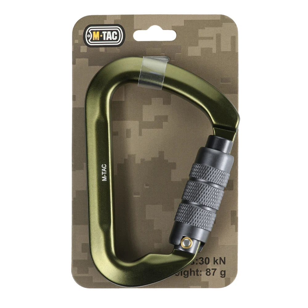 Karabinas M-Tac 10cm, su užraktu