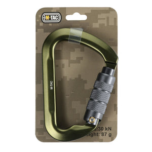 Karabinas M-Tac 10cm, su užraktu
