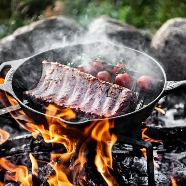 Ketaus keptuvė su rankena PETROMAX GRILL