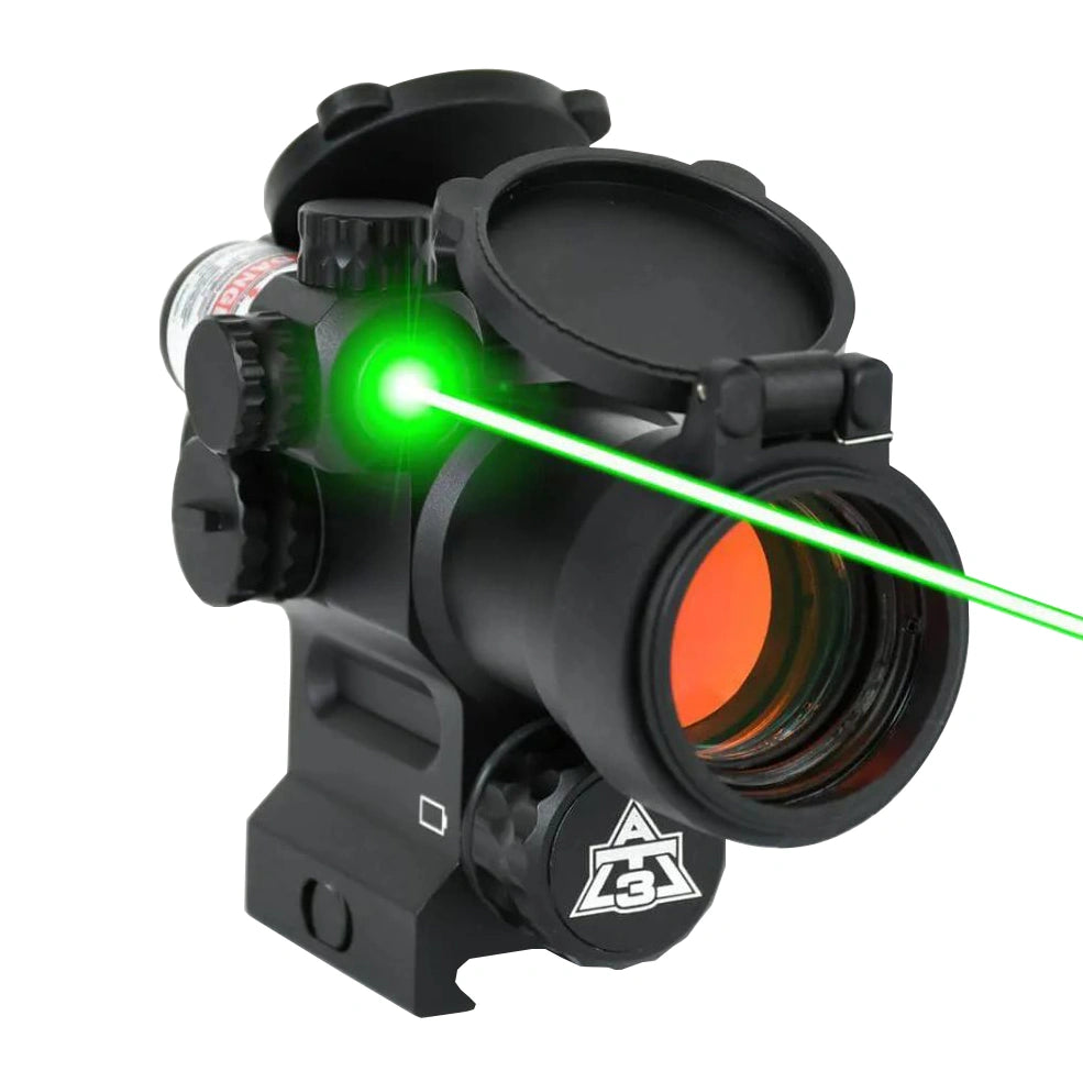 Kolimatorius AT3 Tactical LEOS 2 MOA su lazeriu
