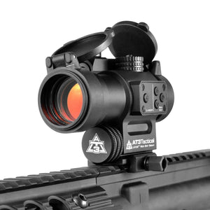 Kolimatorius AT3 Tactical LEOS 2 MOA su lazeriu