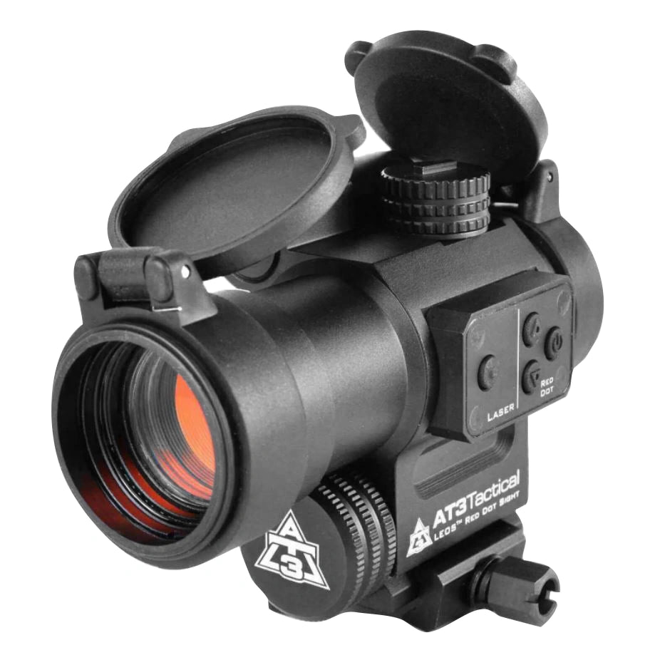 Kolimatorius AT3 Tactical LEOS 2 MOA su lazeriu