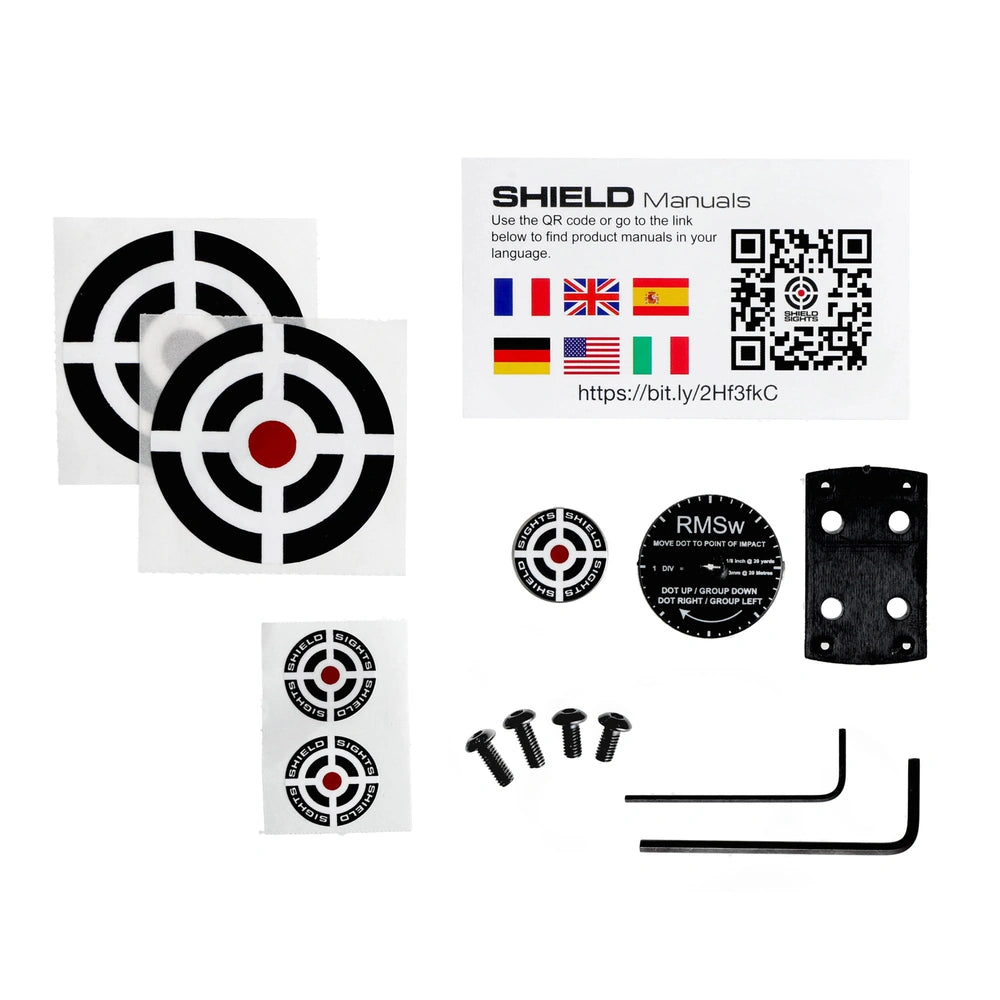 Kolimatorius Shield Sights RMSw Heavy Duty Reflex Mini Sight Waterproof, 8MOA