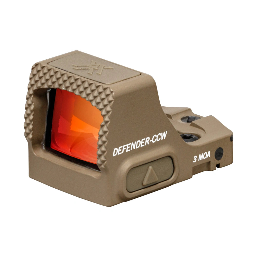 Kolimatorius Vortex Defender-CCW 3 MOA Tan