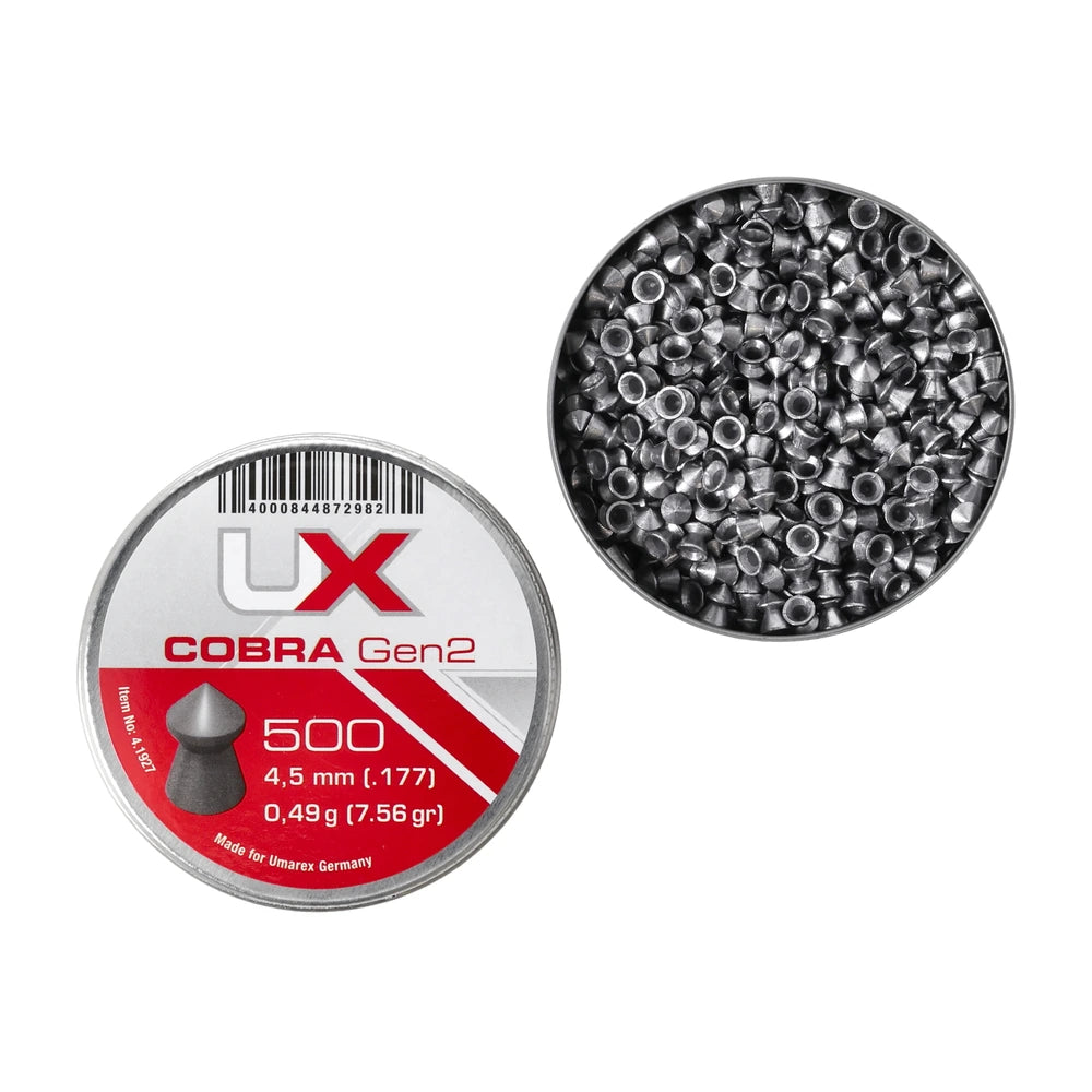 Kulkelės pneumatiniams ginklams UX Cobra Gen.2 4,5 mm 500vnt.