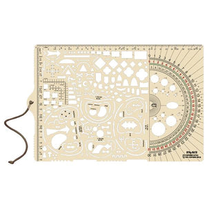 Liniuotė M-Tac Ecopybook big ruler Protractor NATO