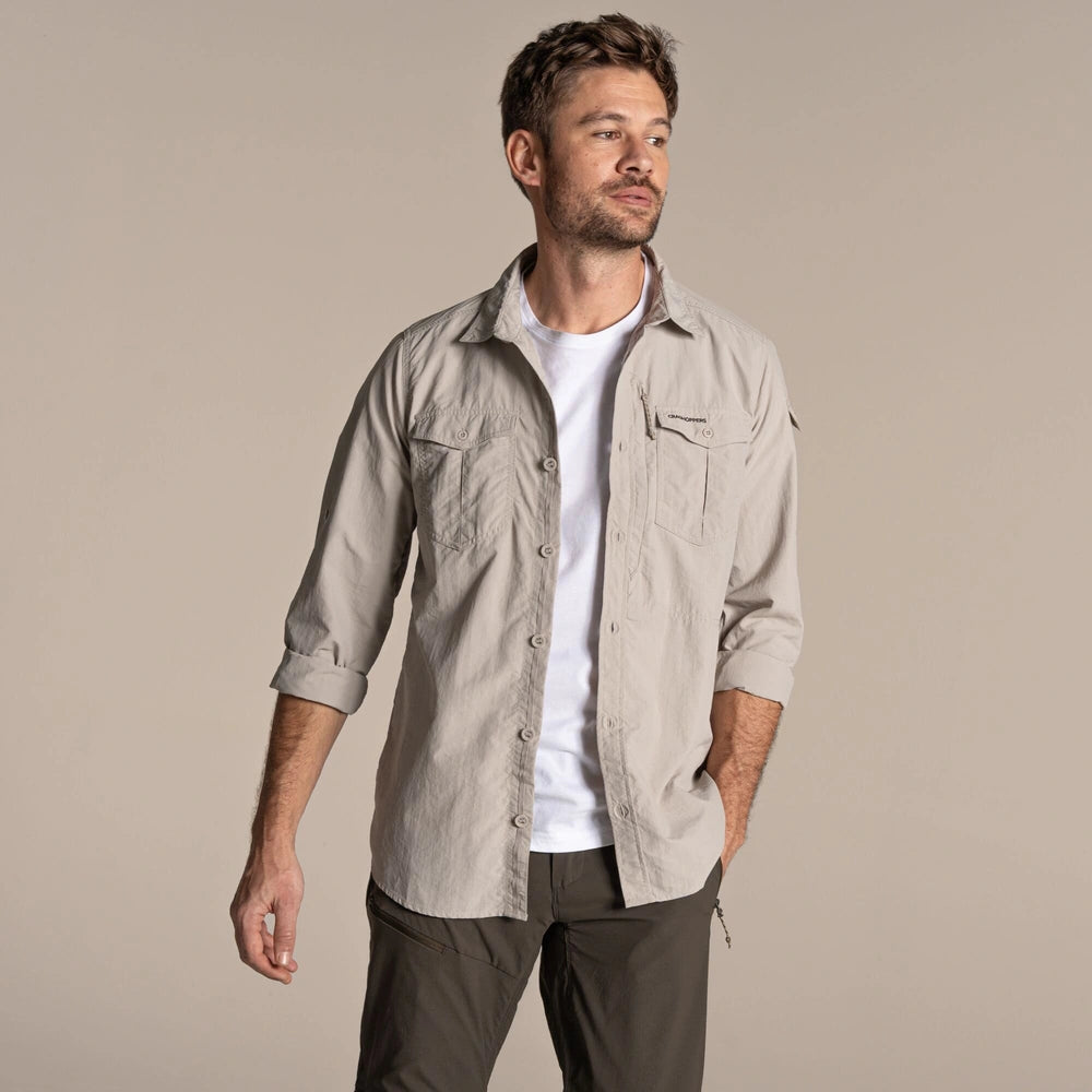 Marškiniai Craghoppers NosiLife Adventure Shirt III, su apsauga nuo uodų