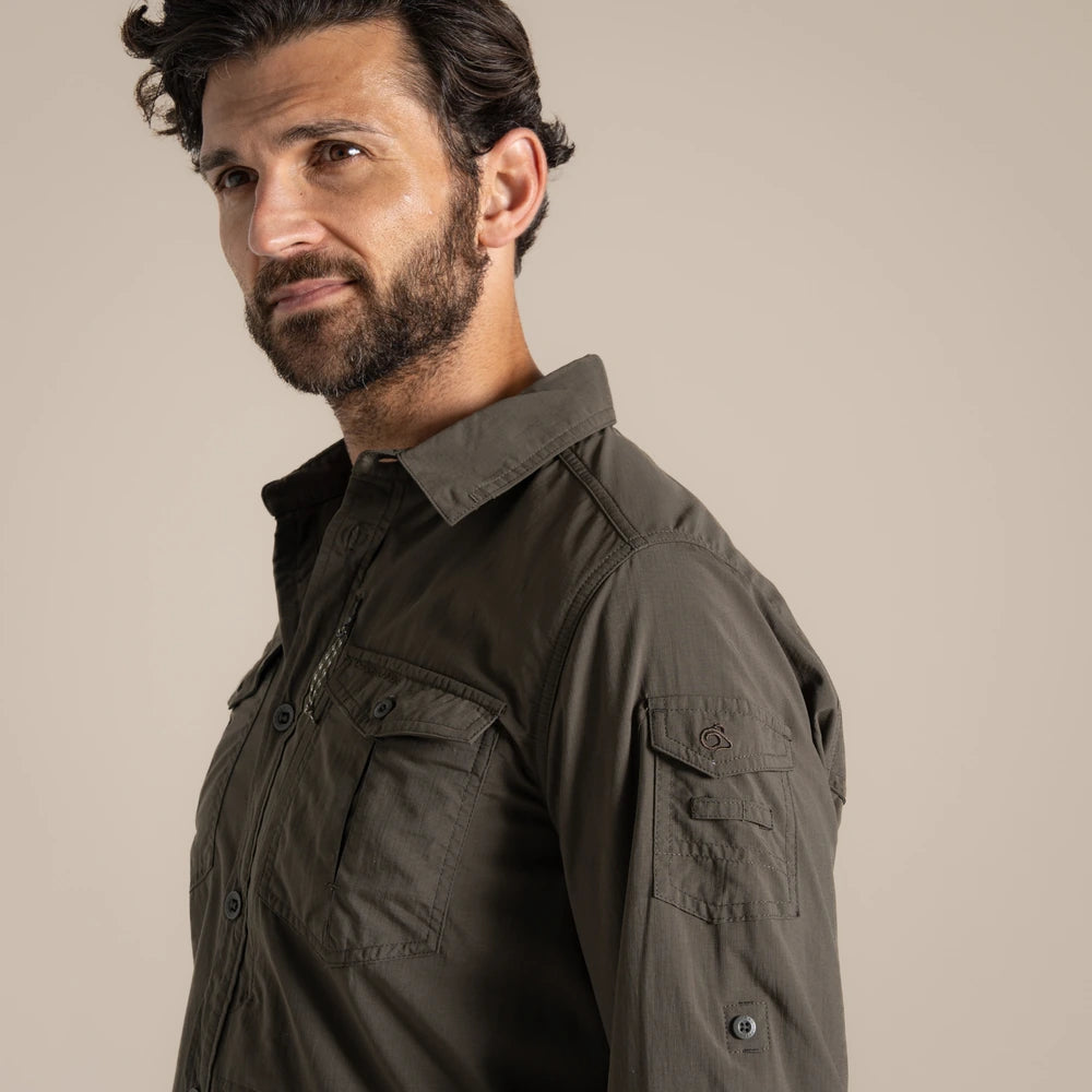 Marškiniai Craghoppers NosiLife Adventure Shirt III, su apsauga nuo uodų