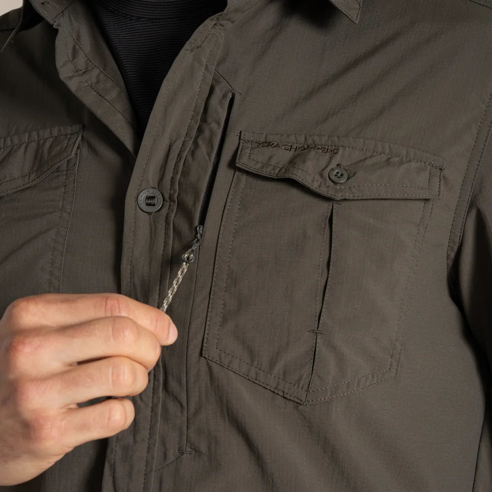 Marškiniai Craghoppers NosiLife Adventure Shirt III, su apsauga nuo uodų