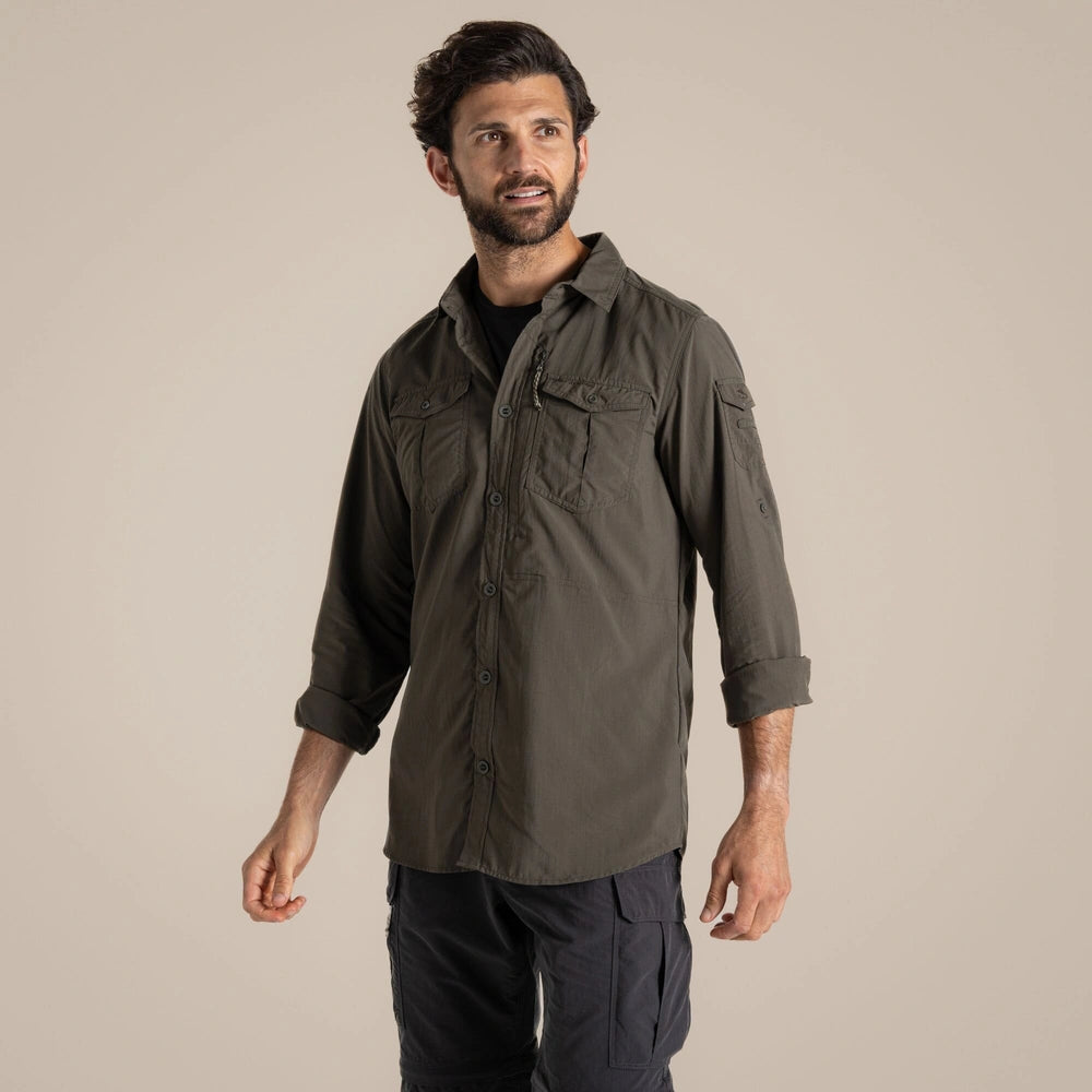 Marškiniai Craghoppers NosiLife Adventure Shirt III, su apsauga nuo uodų