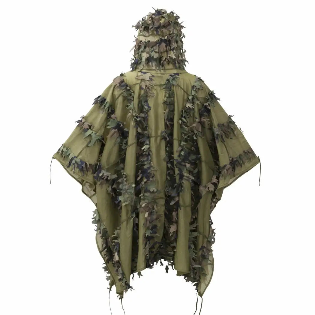 Maskuojantis kostiumas Helikon-Tex Leaf Ghillie Poncho® - US Woodland