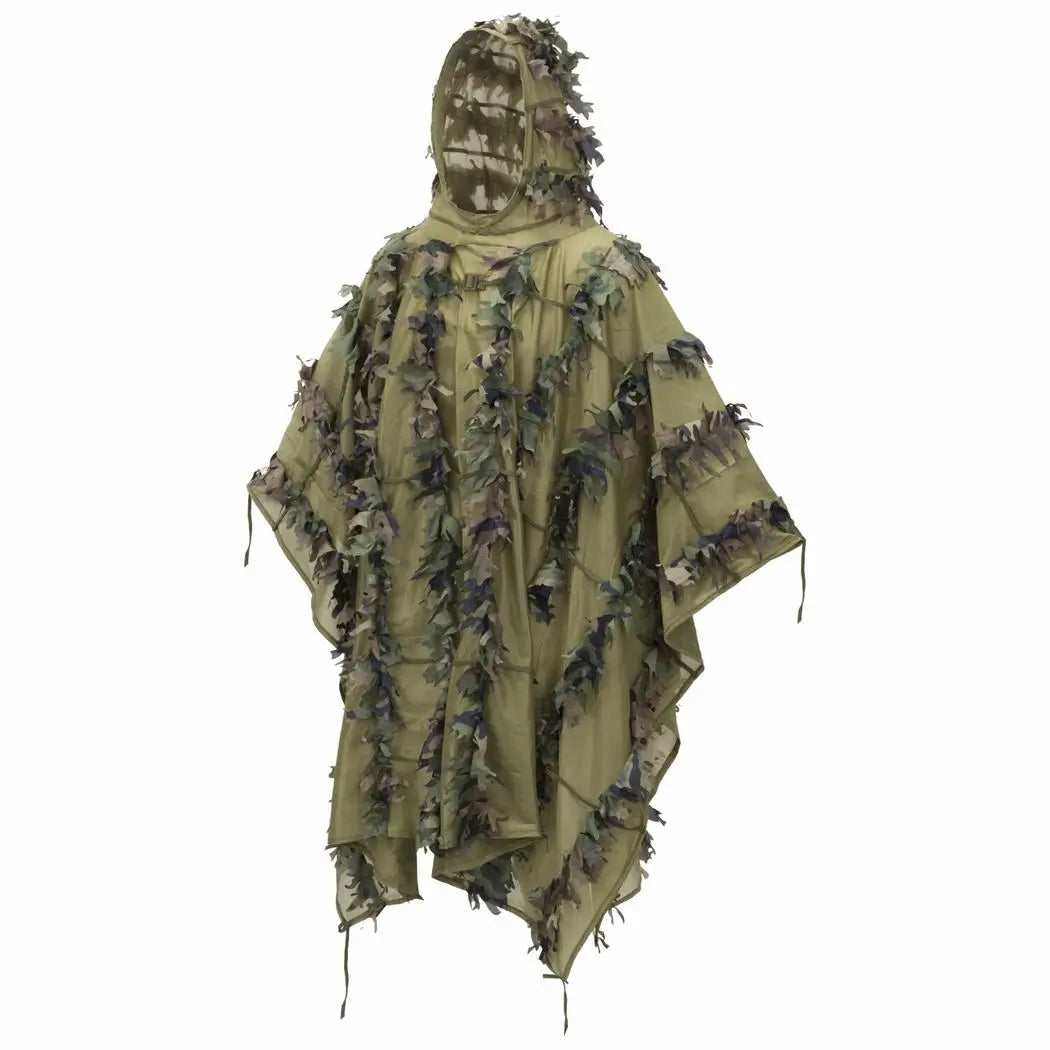 Maskuojantis kostiumas Helikon-Tex Leaf Ghillie Poncho® - US Woodland