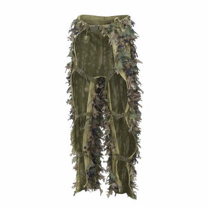 Maskuojantis kostiumas Helikon-Tex Leaf Ghillie Set® - US Woodland