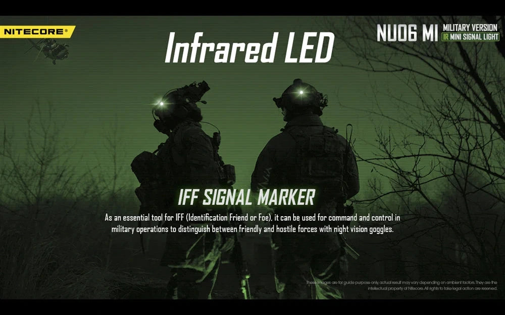 Nitecore NU06 MI mini signalinė lempa