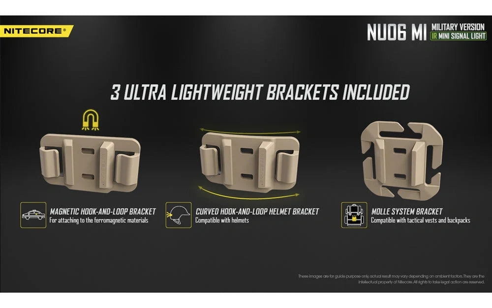 Nitecore NU06 MI mini signalinė lempa