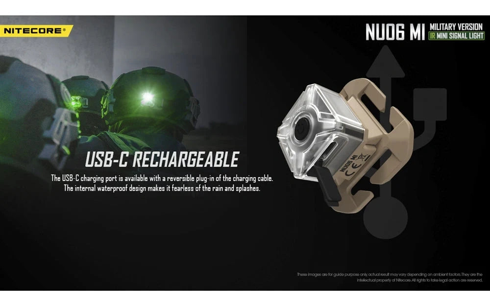 Nitecore NU06 MI mini signalinė lempa