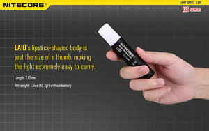 Nitecore LA10 mini žibintuvėlis – 135 liumenų