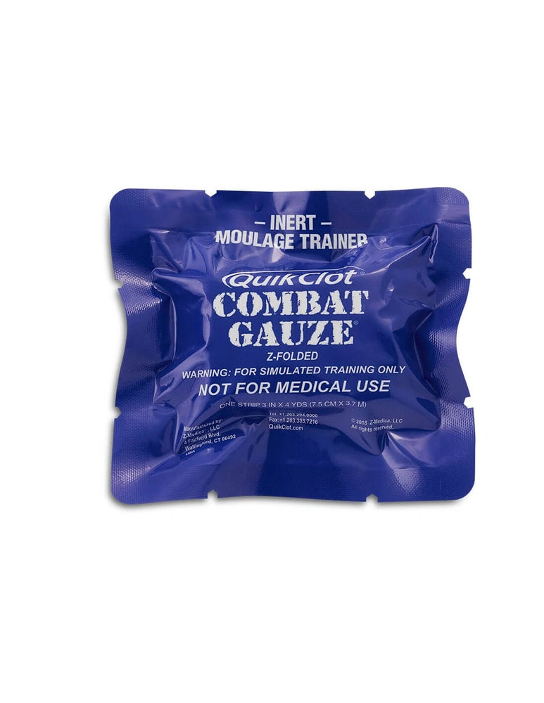 Mokomasis tvarstis QuikClot Combat Gauze Moulage Trainer