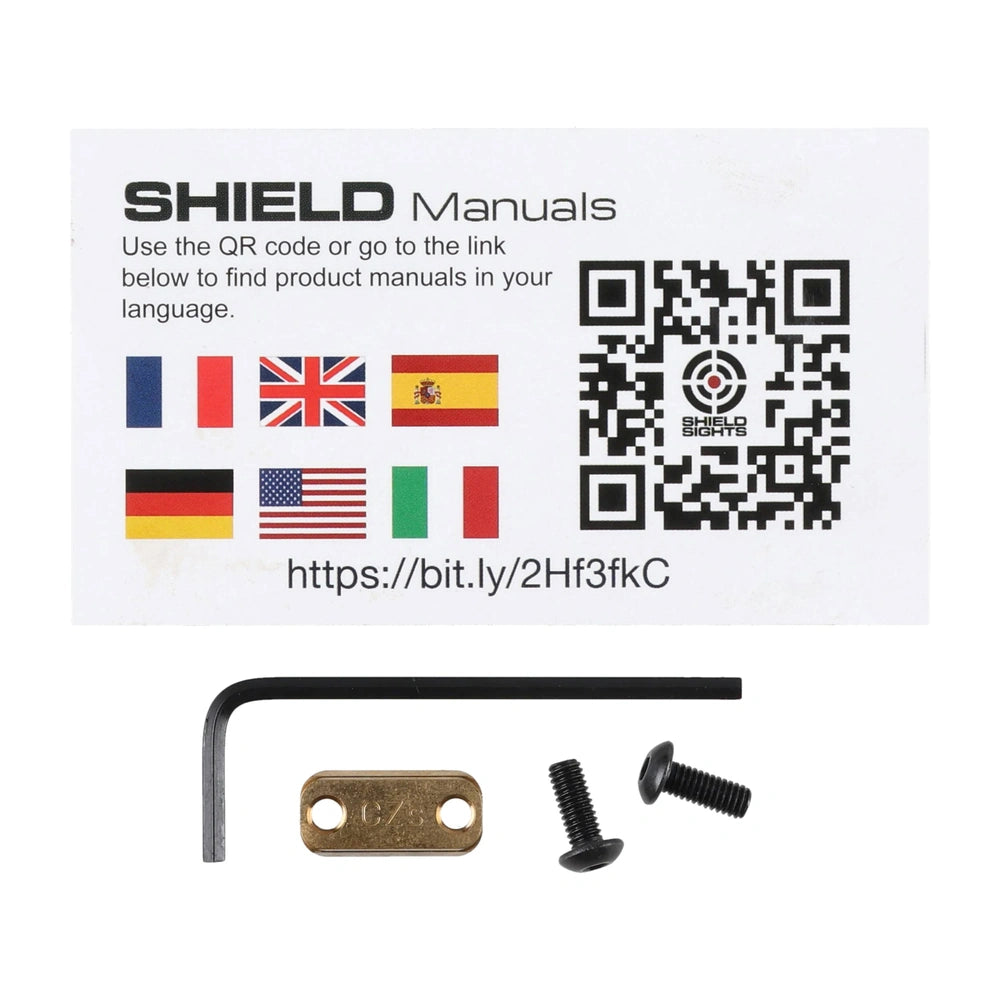 Montavimo plokštelė kolimatoriui Shield Sights SMS/RMS, CZ P07/P09 OR pistoletui