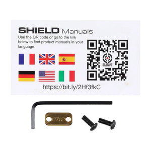 Montavimo plokštelė kolimatoriui Shield Sights SMS/RMS, CZ Shadow 2 pistoletui