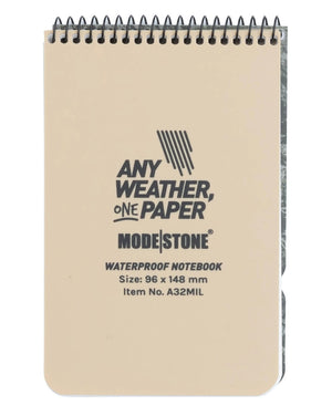 Neperšlampanti užrašinė Mode Stone, 96 x 148mm