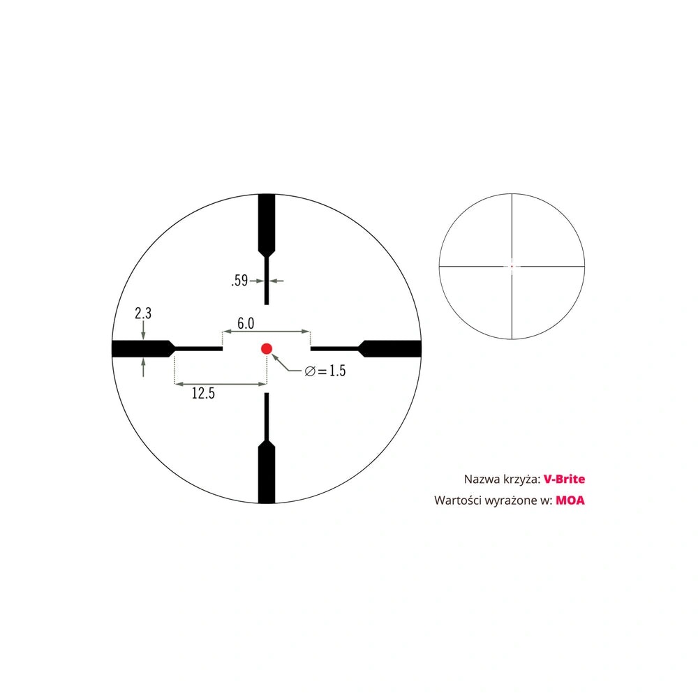 Optinis taikiklis Vortex Crossfire II Hog Hunter 3-12x56 30 mm AO V-Brite