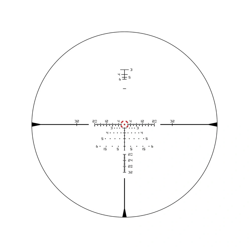 Optinis taikiklis Vortex Razor III HD 1-10x24 FFP 34 mm AO EBR-9 MOA/MRAD