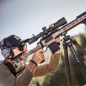Optinis taikiklis Vortex Strike Eagle 5-25x56 FFP 34 mm AO EBR-7C MOA/MRAD