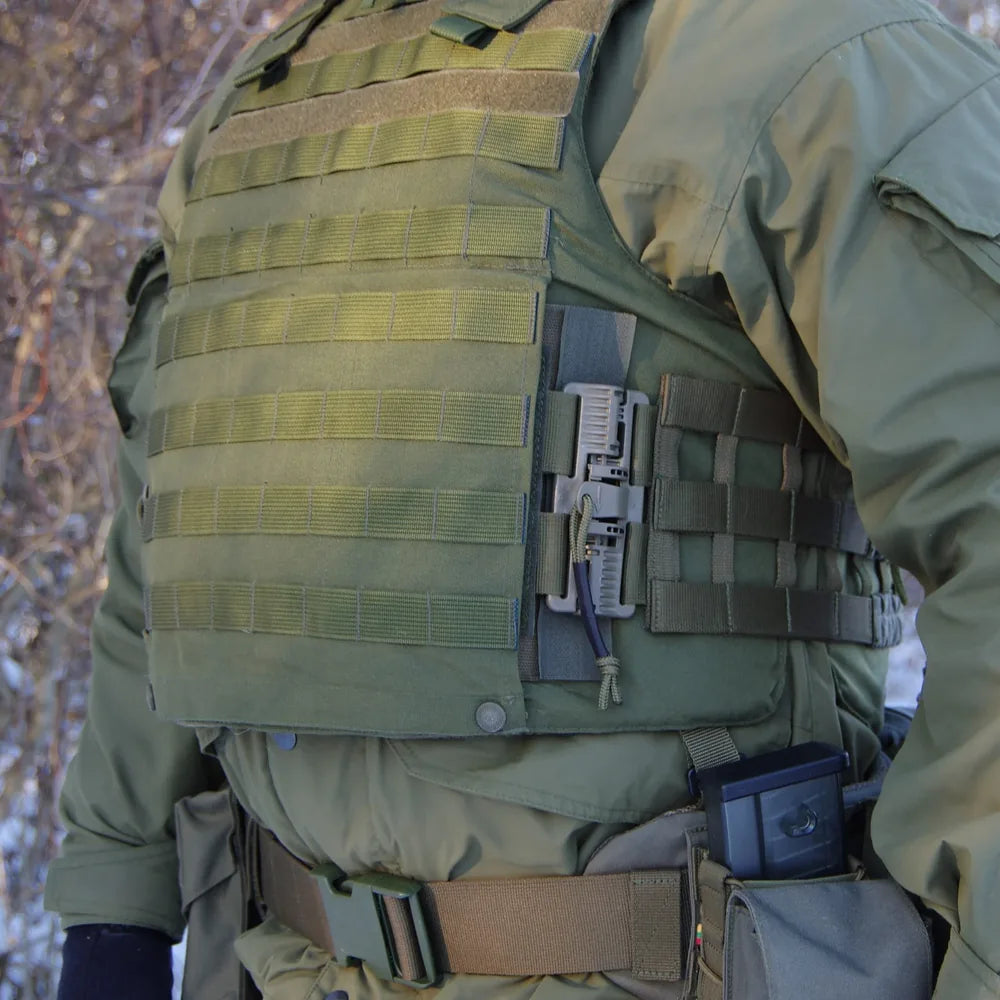 Pakaitiniai šonai seno modelio kariuomenės šarvinei liemenei Matuza-Tactical
