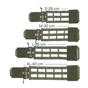 Pakaitiniai šonai seno modelio kariuomenės šarvinei liemenei Matuza-Tactical