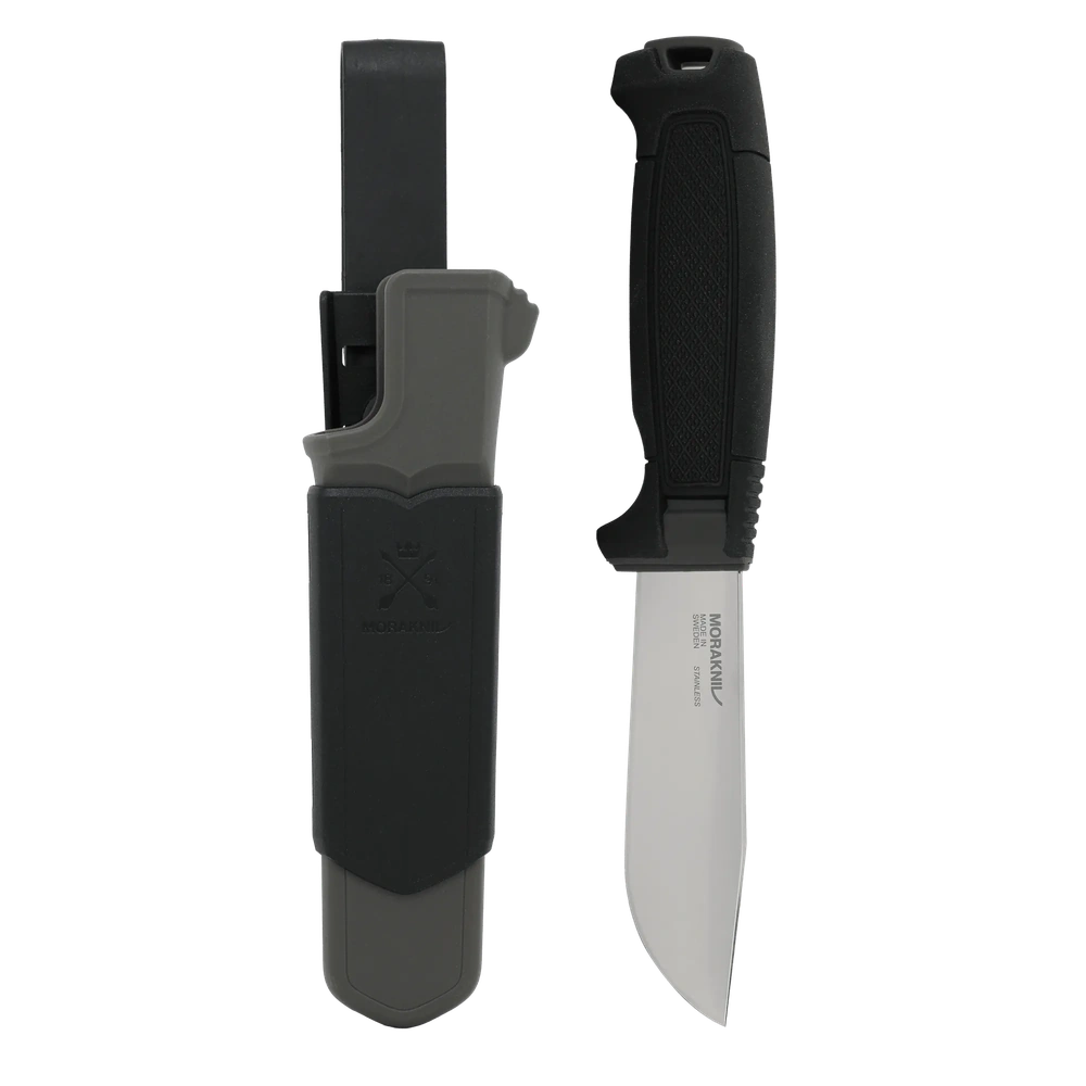 Stovyklavimo peilis Morakniv Amberg Fullflat Black Skies