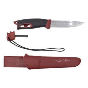 Stovyklavimo peilis su ugnies skeltuvu Morakniv® Companion Spark