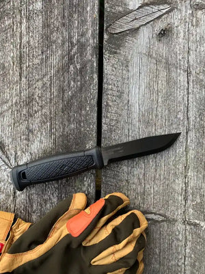 Peilis Morakniv® Garberg BlackBlade™ Survival Kit