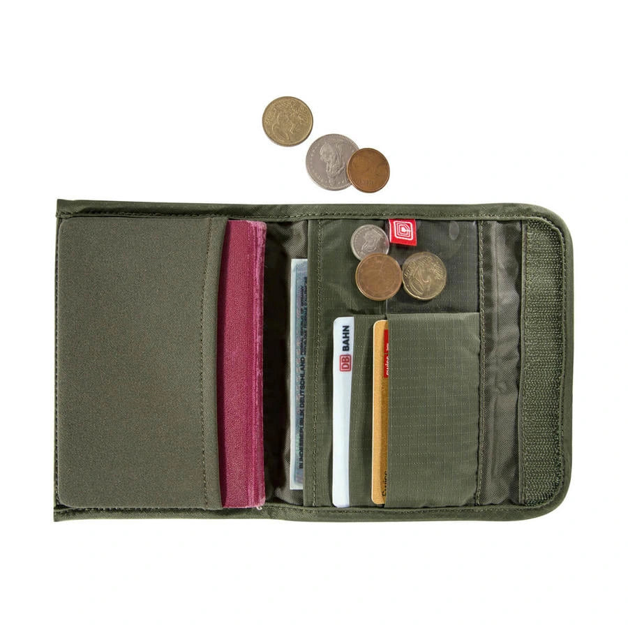 Piniginė su velcro Tasmanian Tiger Passport Safe RFID Block
