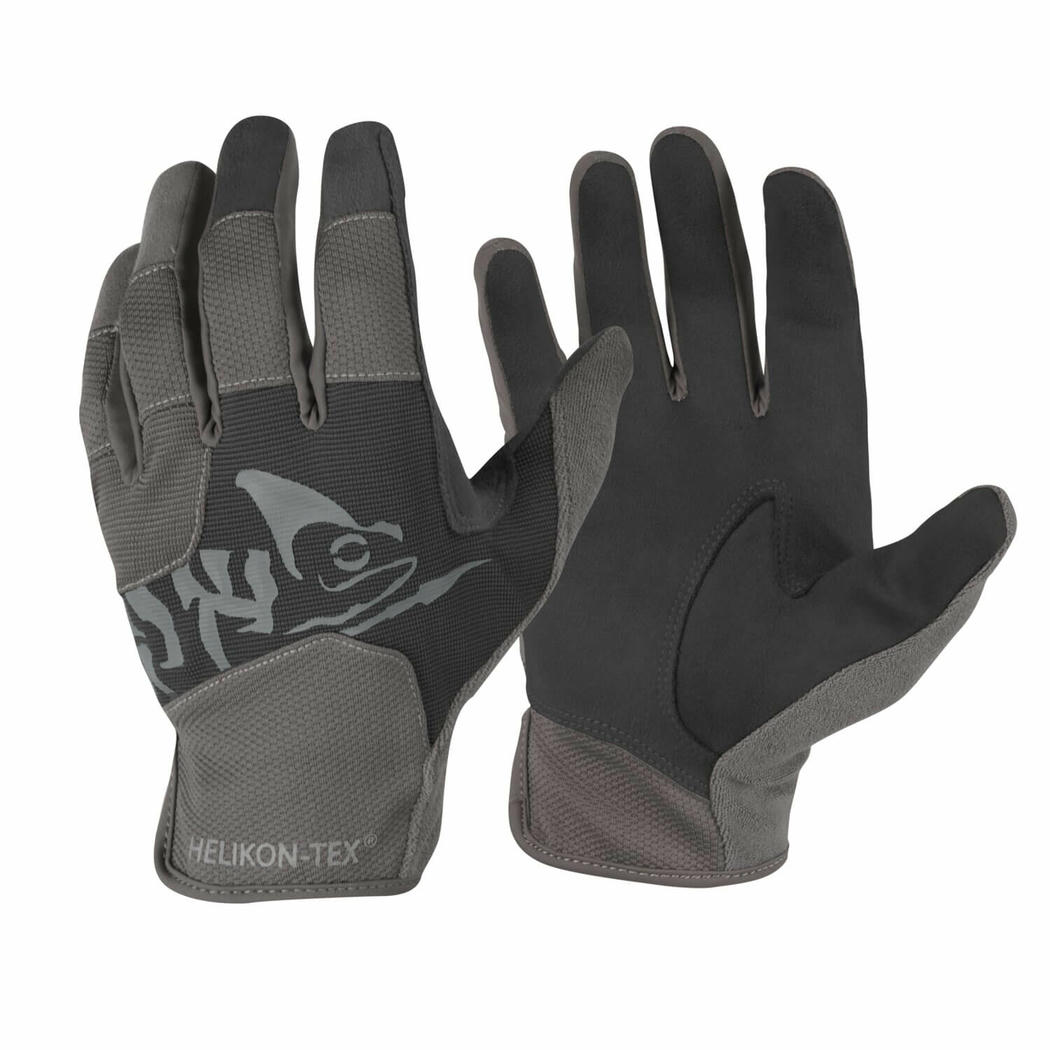 taktines pirstines helikon-tex all round fit juodos
