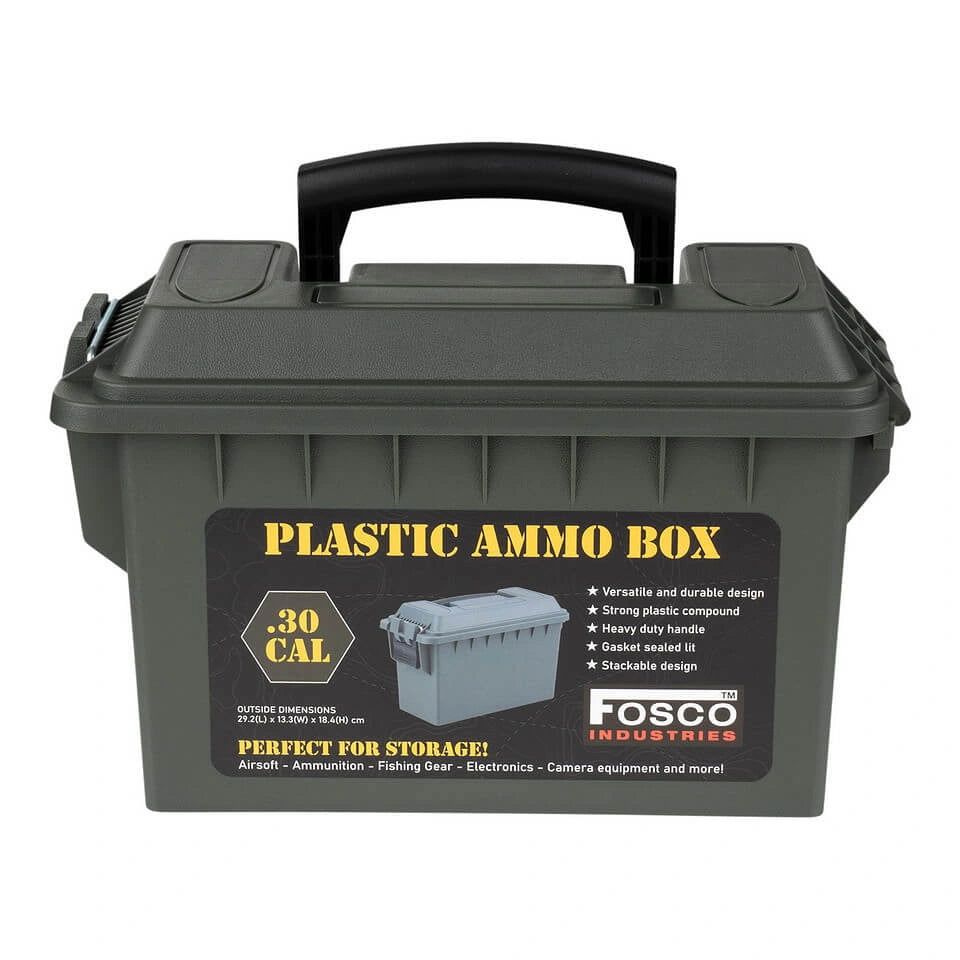 Plastikinė amunicijos dėžė Fosco .30 Cal
