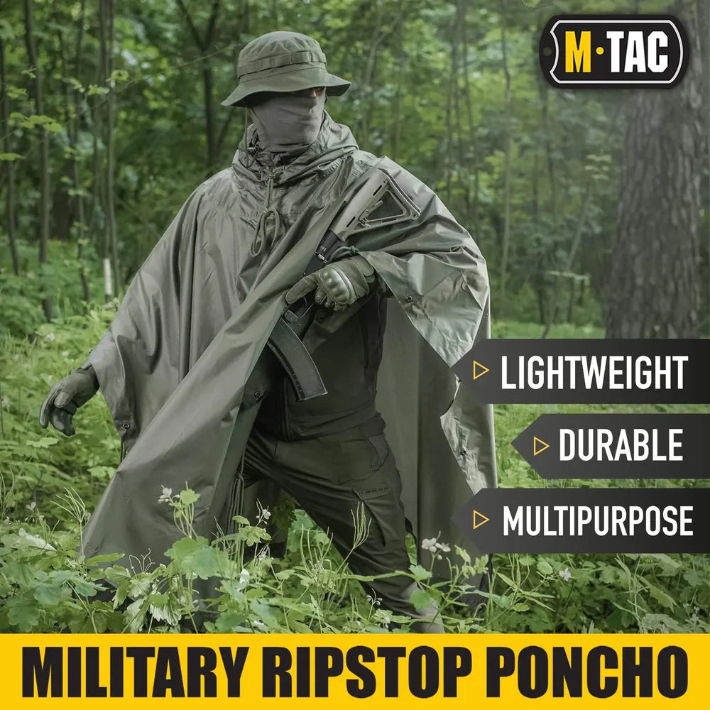 Pončas-palapinsiaustė nuo lietaus M-Tac