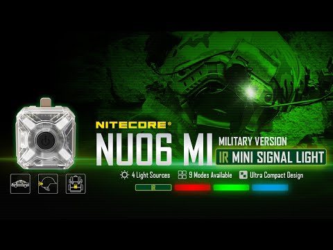 Nitecore NU06 MI mini signalinė lempa