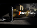 Taktinis žibintuvėlis Fenix TK22R, 3200lm