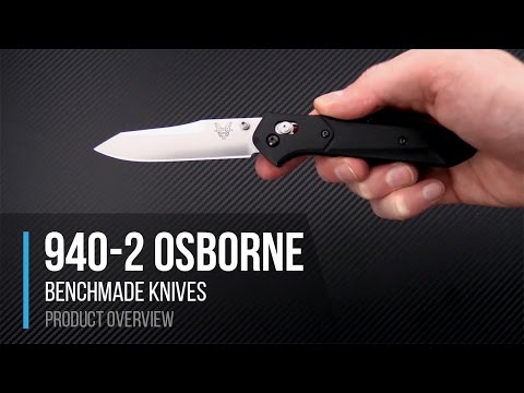 Atlenkiamas peilis Benchmade OSBORNE 940-2 REVERSE G10 TANTO
