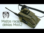 Universalus mažos racijos dėklas Mod.2 Matuza-Tactical